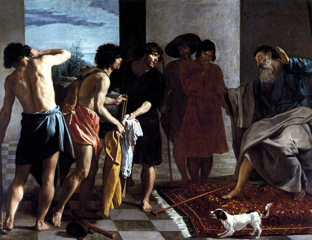 Joseph's Bloody Coat Brought to Jacob